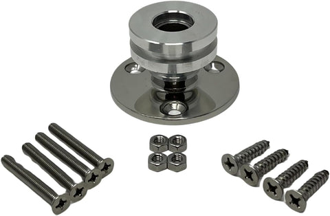 LocMarine 8460 Starlink Mini Coupling with Stainless Steel Fixed Mount Base Kit. | LM-SMINI-FX