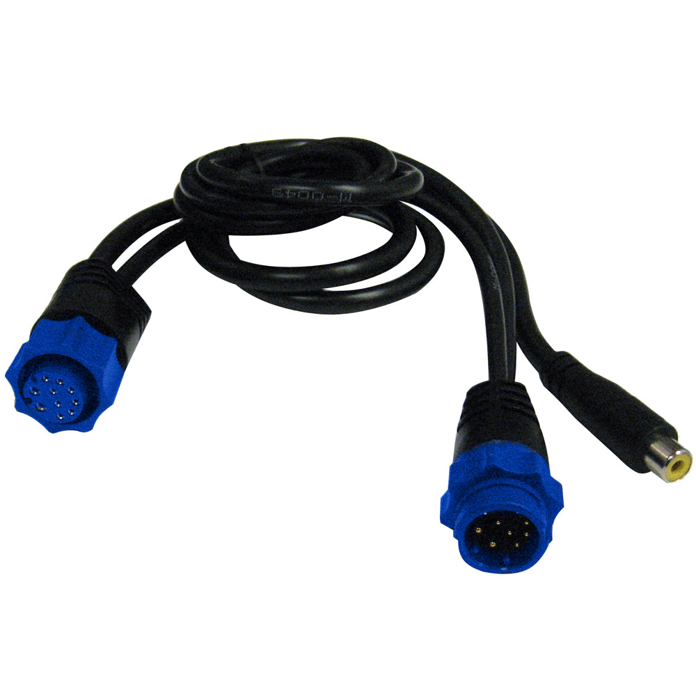 Lowrance HDS Video Adapter Cable - Adds RCA video input to HDS Gen2/Gen3 and Carbon units (000-11010-001)