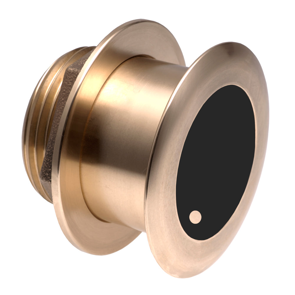 Garmin Bronze Thru-hull Wide Beam Transducer with Depth & Temp - 12° tilt, 8-pin - Airmar B175HW (010-12181-21)