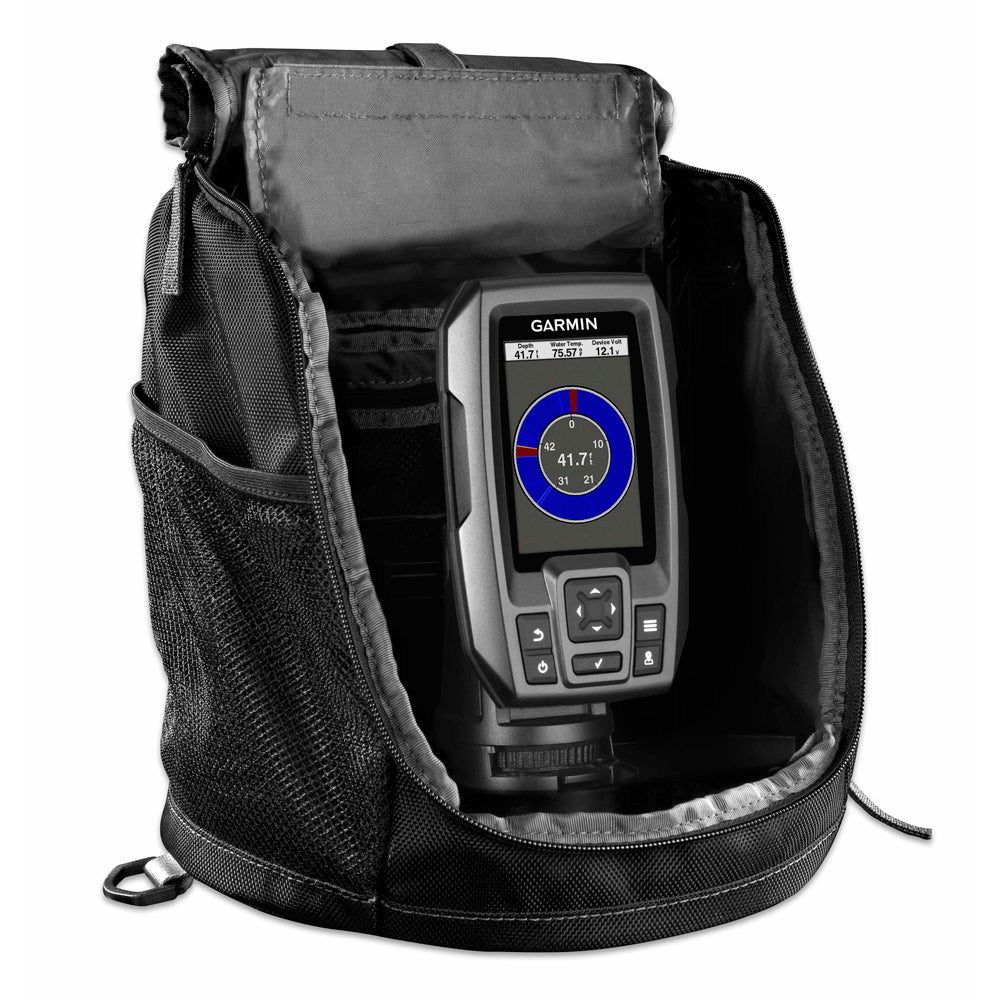 Garmin STRIKER 4 Portable Fishfinder Bundle with 77/200kHz Transducer (010-01550-10)