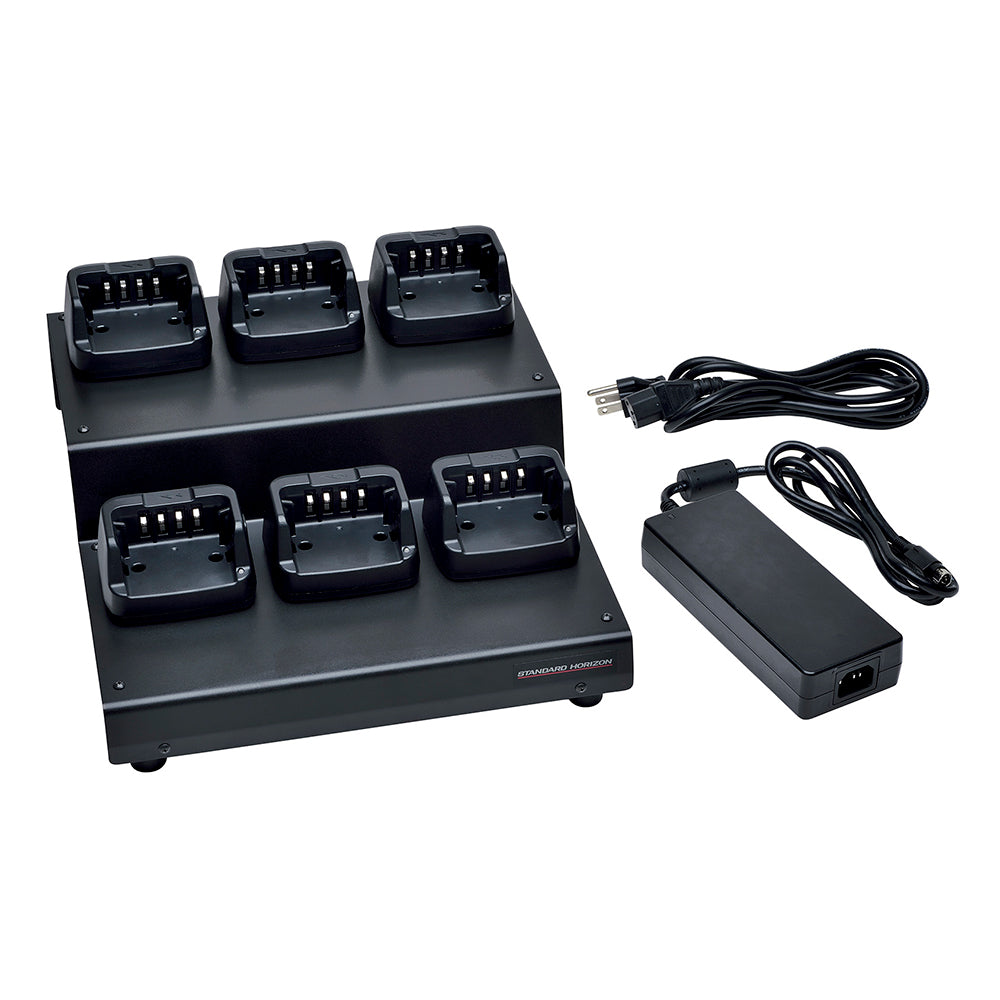 Standard Horizon SAD-1460 6-Unit 110/240VAC Rapid Charger