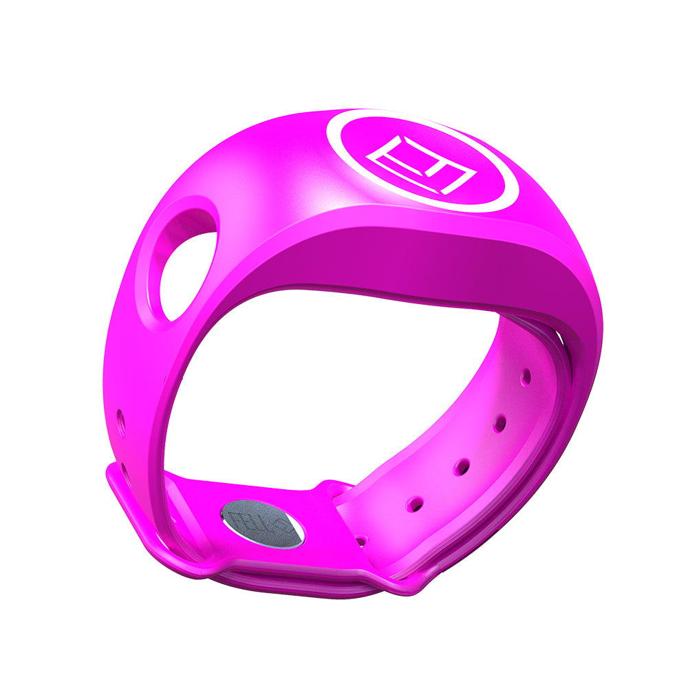 FELL Marine MOB+ xBAND Pink Wristband - Marine-Grade Silicone Holder for xFOB Wireless Man Overboard Safety Device (72.380.305)