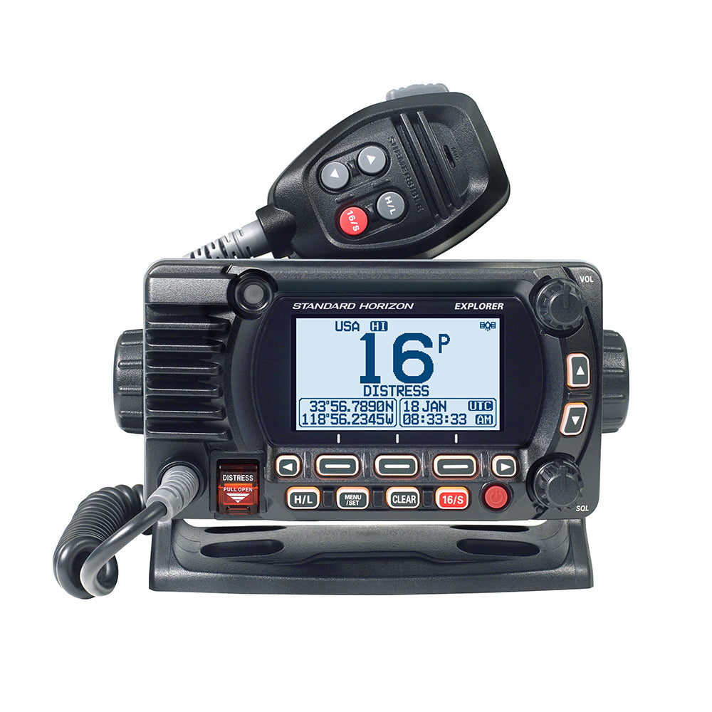 Standard Horizon GX1850B Fixed Mount VHF - NMEA 2000 - Black