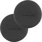 DS18 Black Silicone Marine Speaker Cover for 6.5" Towers, Speakers and Subwoofers - Pair (CS-6/BK)