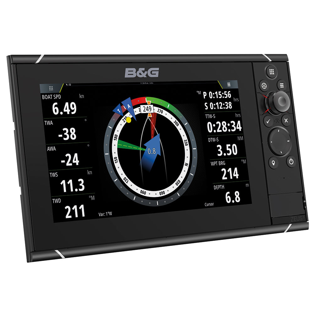B&G Zeus 3S 9 - 9" Multifunction Sailing Display (000-15408-001)
