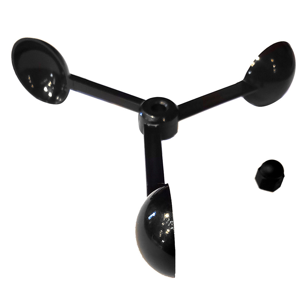 B&G Replacement Speed Cups with Mounting Nut for all Models of Wind Sensors (000-15140-001)