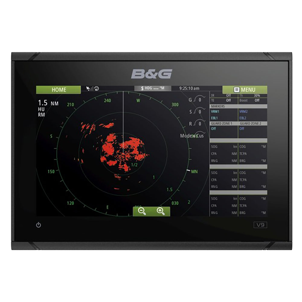 B&G Vulcan 9 FS 9" Sailing MFD Chartplotter Combo with C-MAP DISCOVER Charts - No Transducer (000-13214-009)
