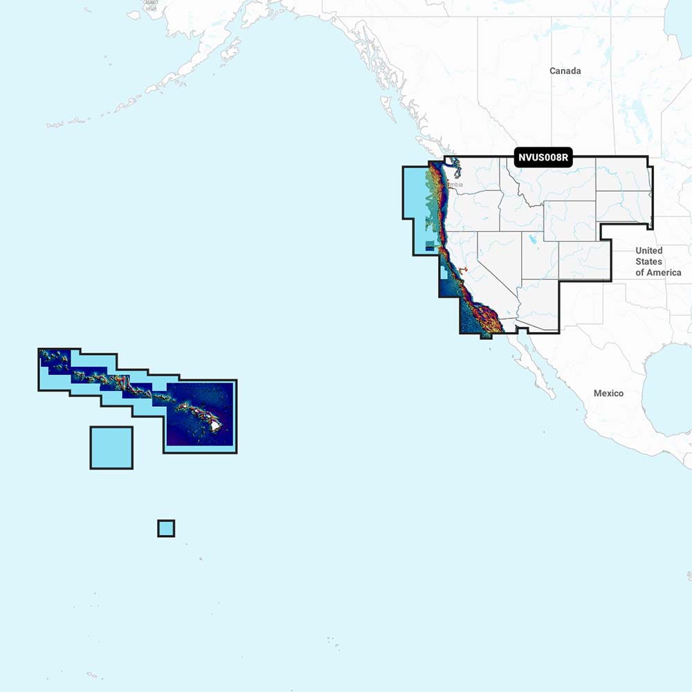 Garmin Navionics Vision+ NVUS008R U.S. West (010-C1292-00)