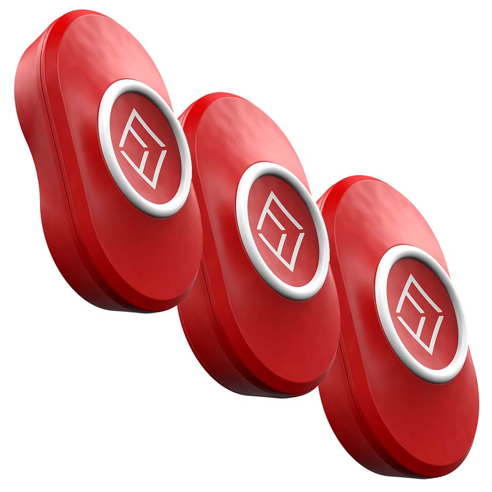 FELL Marine MOB+ xFOB Multifob Wireless Man Overboard Safety Fob for xTAG and xBAND - Pack of 3 (72.380.209-3)