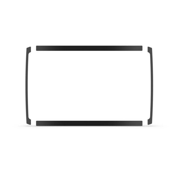 Garmin Flush Mount Kit for ECHOMAP Plus 7Xcv/7Xsv (010-12672-01)