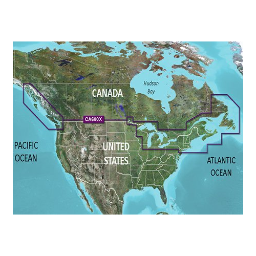 Garmin BlueChart g3 HD - HXCA600X - Canada - microSD/SD (010-C1019-20)