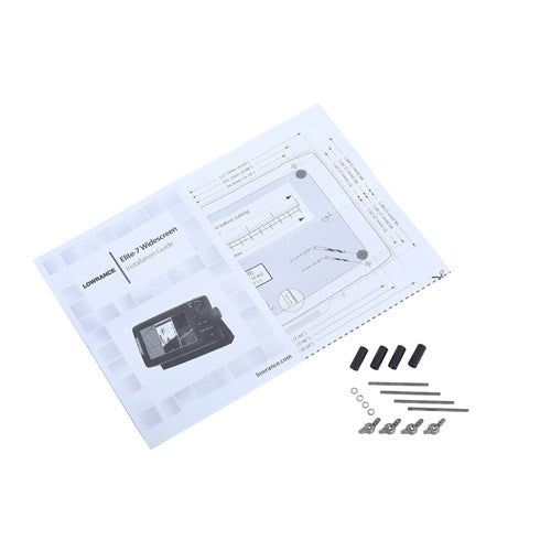 Lowrance Flush Mount Kit for Elite 7 Series (000-10979-001)