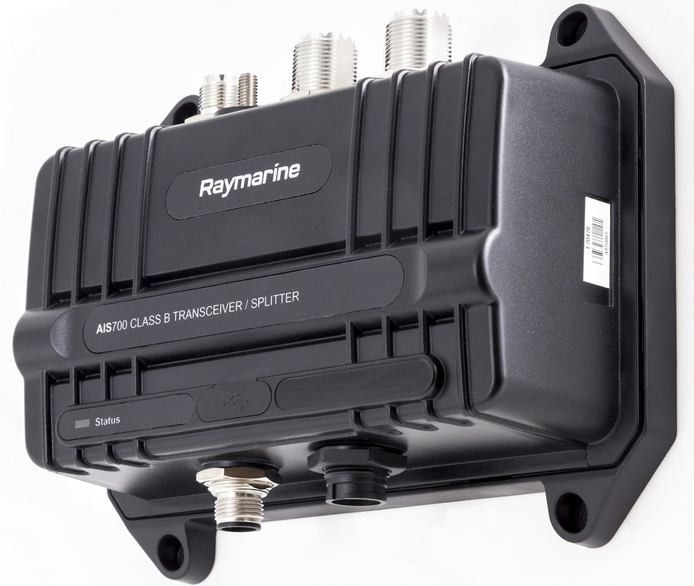 Raymarine AIS700 Class B AIS Transceiver with Built-in Splitter (E70476)