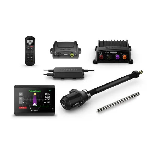 Garmin Reactor 40 Kicker Autopilot with GHC 50 & Stainless Steel Tilt Tube (010-02794-10)
