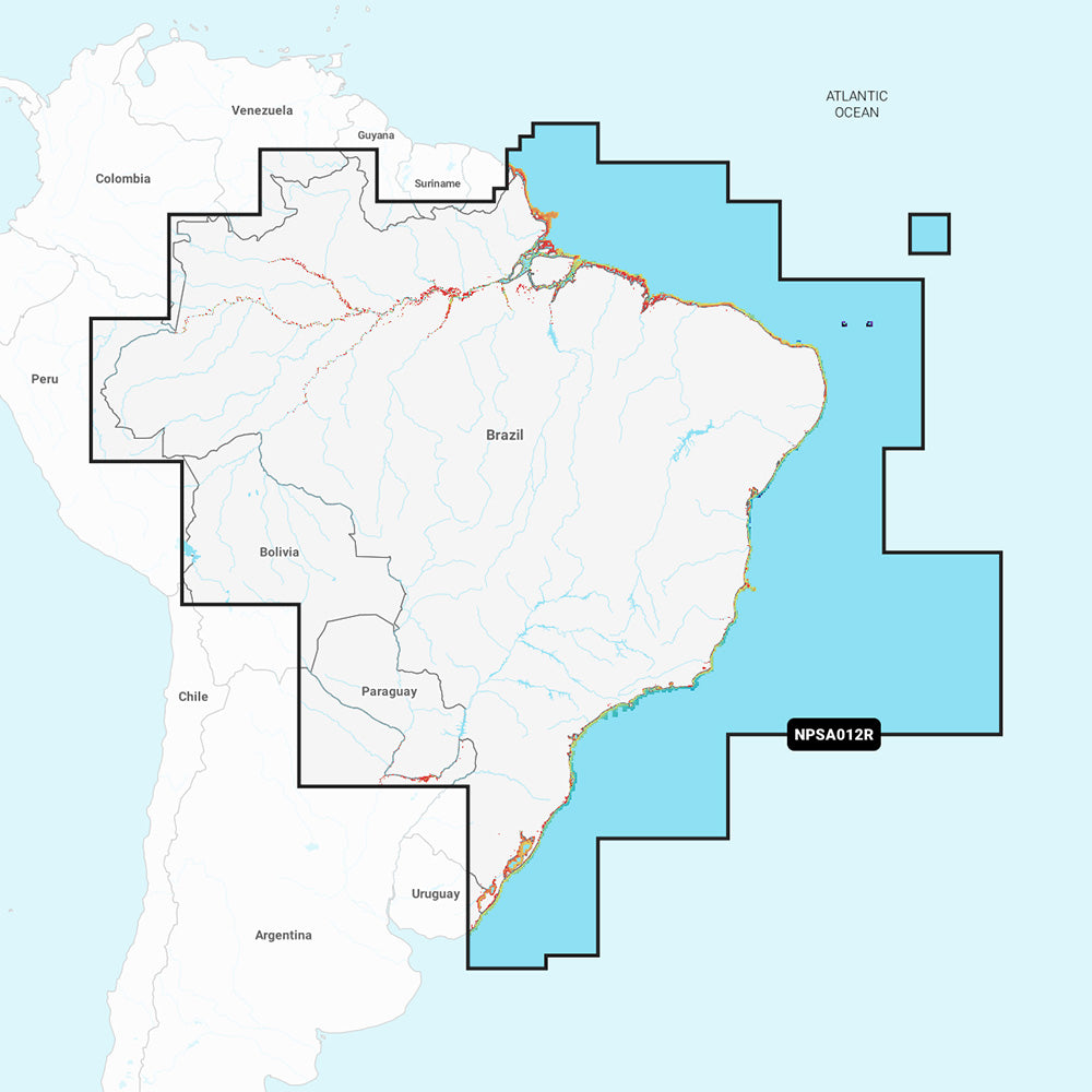 Garmin Navionics Platinum+ NPSA012R Brazil (010-C1461-40)