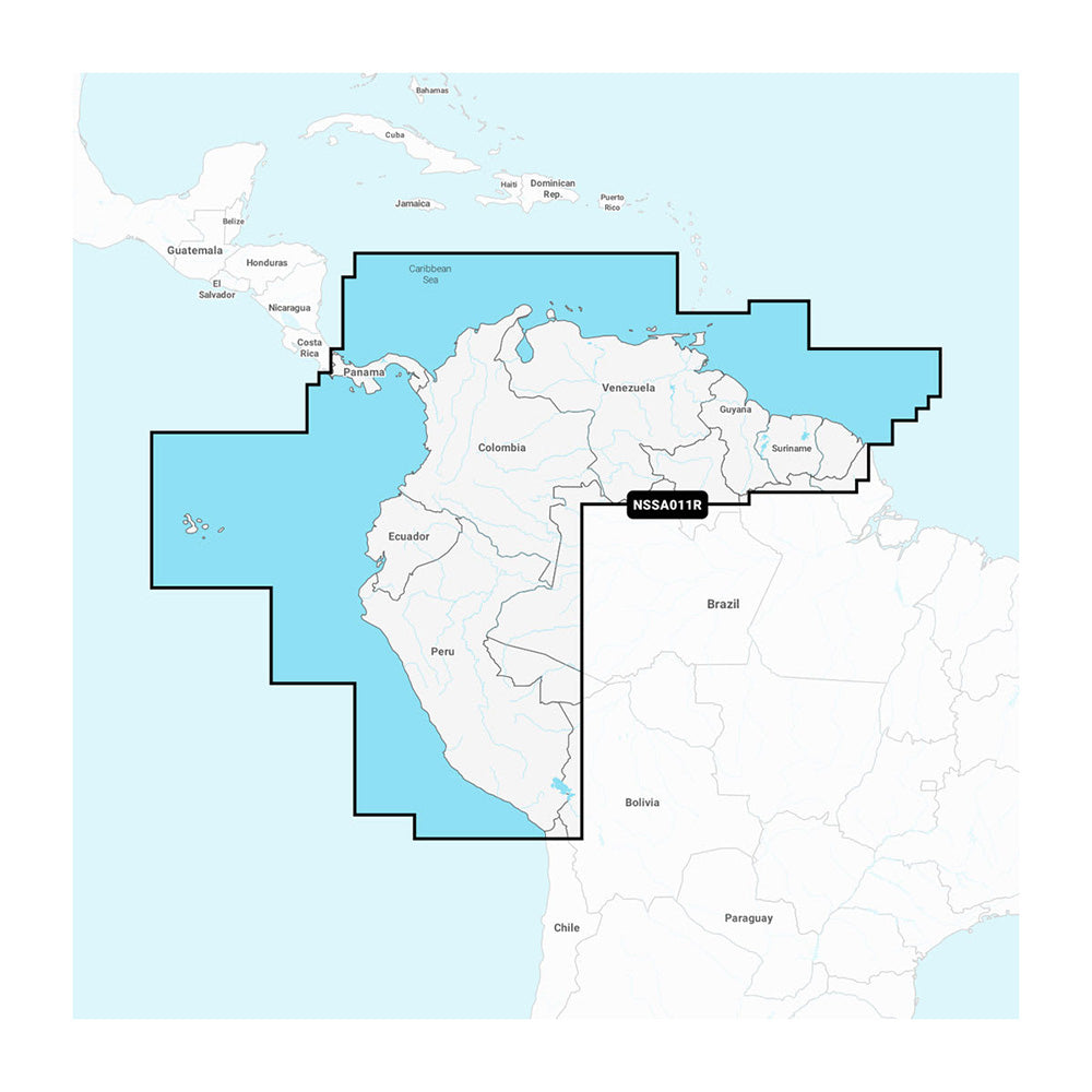 Garmin Navionics+ NSSA011R South America (North) (010-C1452-20)
