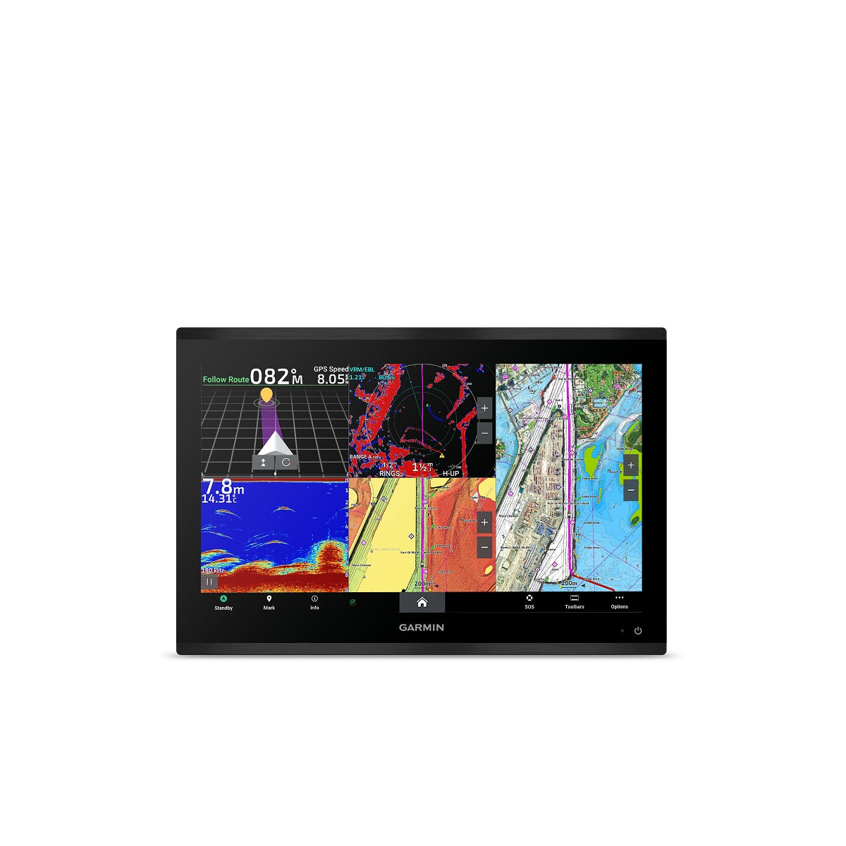 Garmin GPSMAP 9019 19" Premium Chartplotter with Worldwide Basemap (010-02673-00)