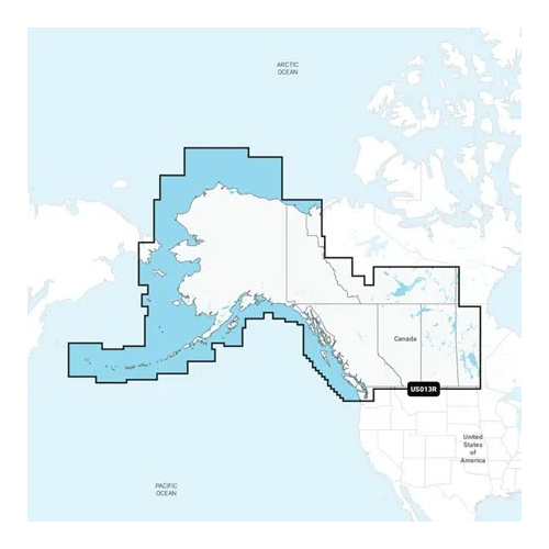 Garmin Navionics+ NSUS013R Canada, West & Alaska (010-C1485-20)