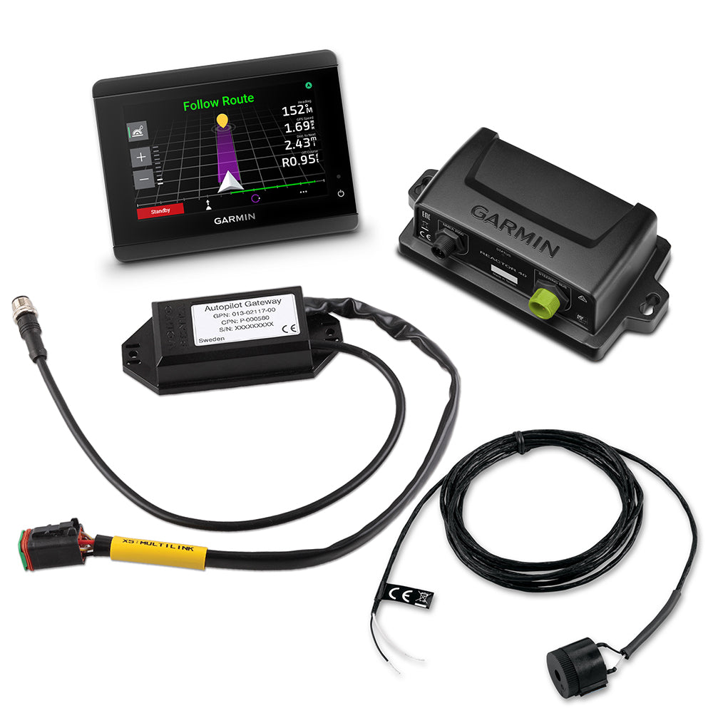 Garmin Reactor 40 Steer-By-Wire Corepack for Yamaha Helm Master with GHC 50 Autopilot Instrument (010-02794-04)