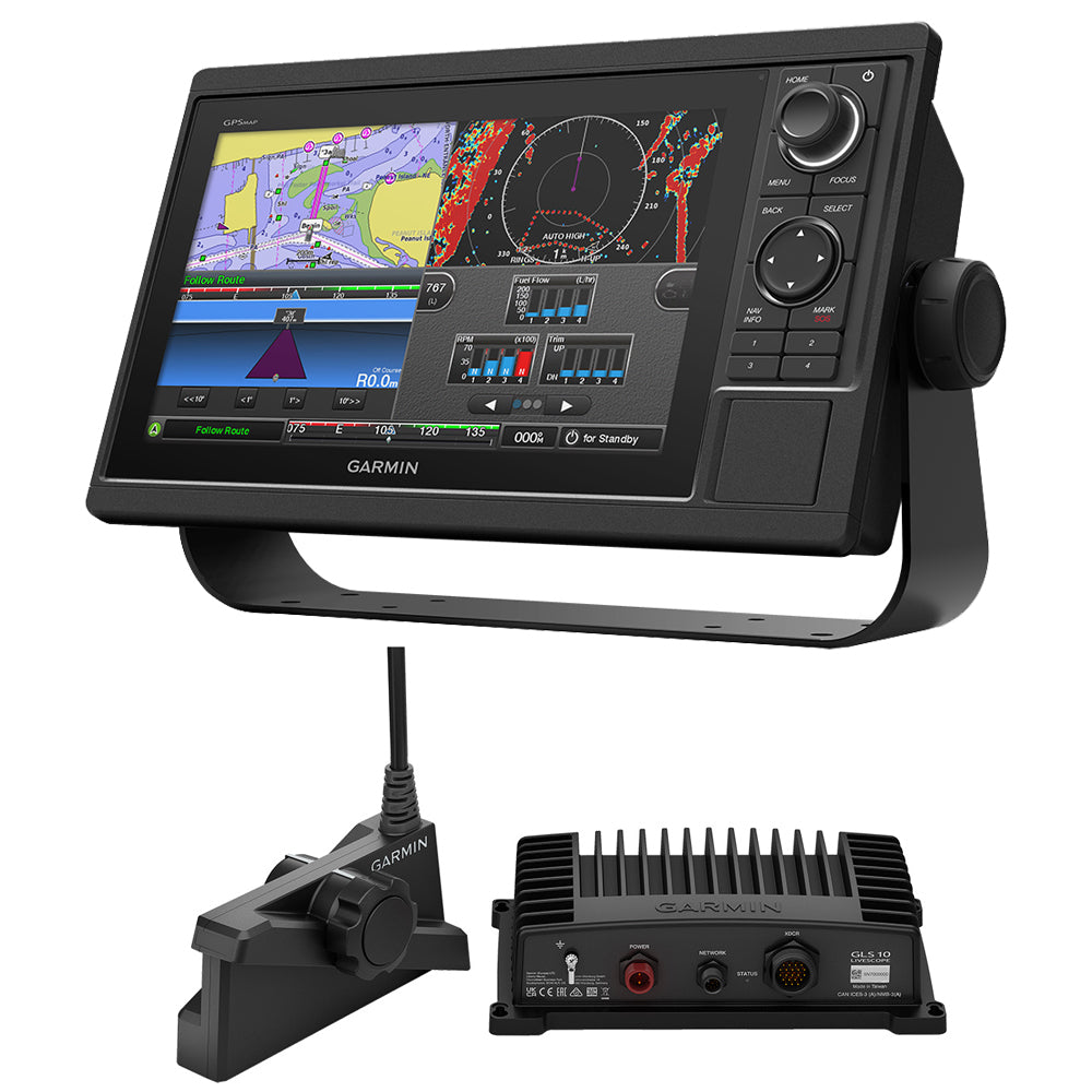 Garmin GPSMAP 1022 LiveScope Plus Bundle with LVS34 Transducer (010-01740-00/LVS34)