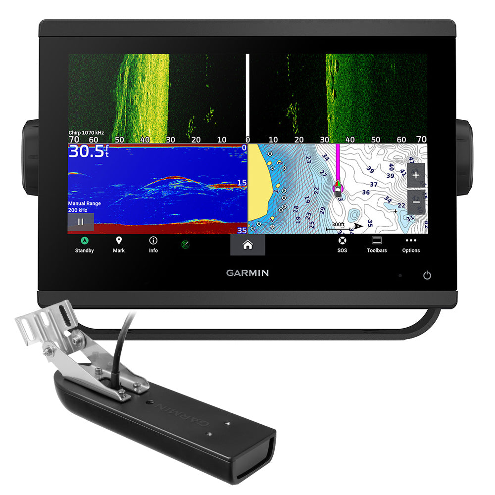 Garmin GPSMAP 943xsv Combo GPS/Fishfinder GN+ with GT23-TM (010-02366-61/GT23M)