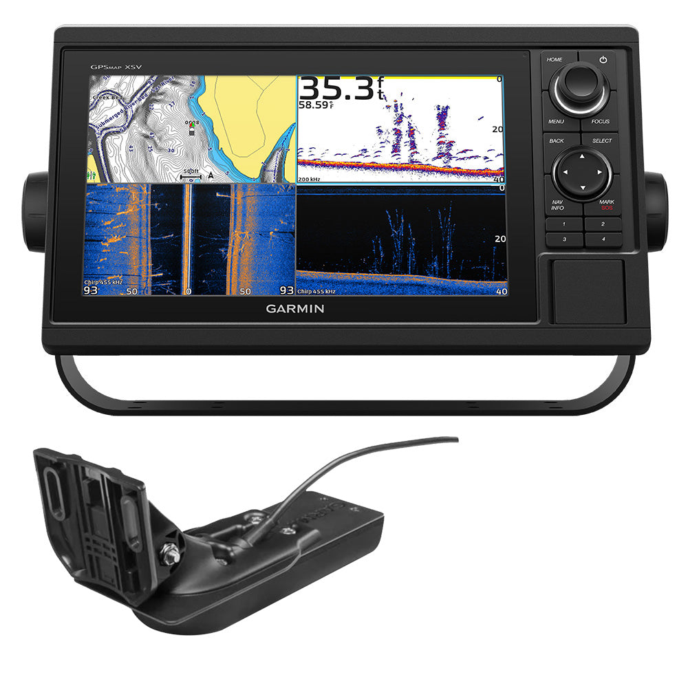 Garmin GPSMAP 1042xsv Combo GPS/Fishfinder GN+ with GT52-TM (010-01740-60)