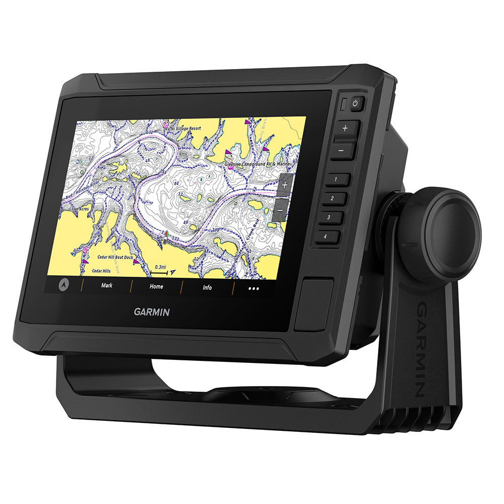 Garmin ECHOMAP UHD2 64sv Chartplotter/Fishfinder Combo with US Coastal Maps without Transducer (010-02681-00)