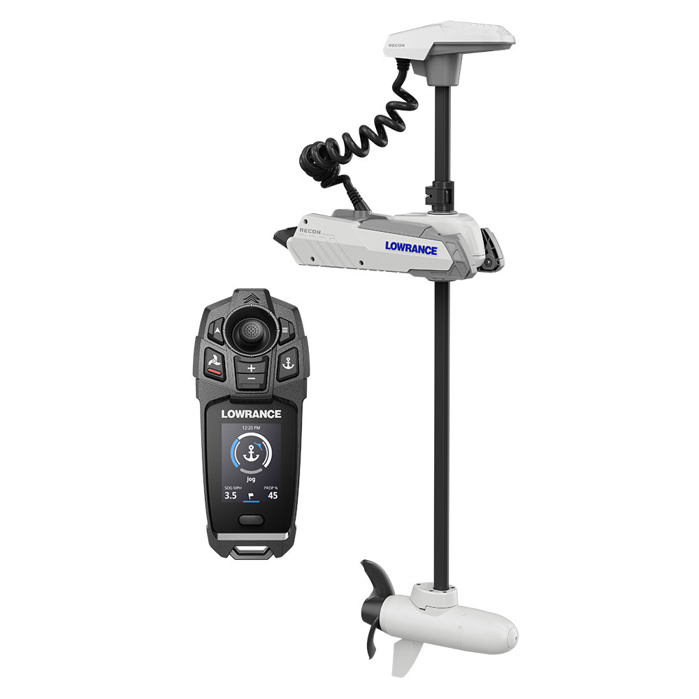 Lowrance Recon Saltwater 72" Shaft Trolling Motor with Freesteer Joystick Wireless Remote (000-16181-001)