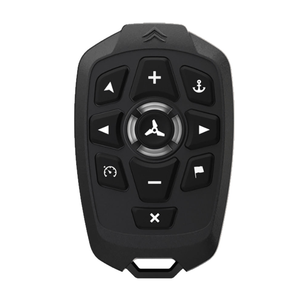 Lowrance Compact GPS Bluetooth Remote with LED Light Ring and Lanyard for Lowrance and Simrad Trolling Motors (000-16287-001)