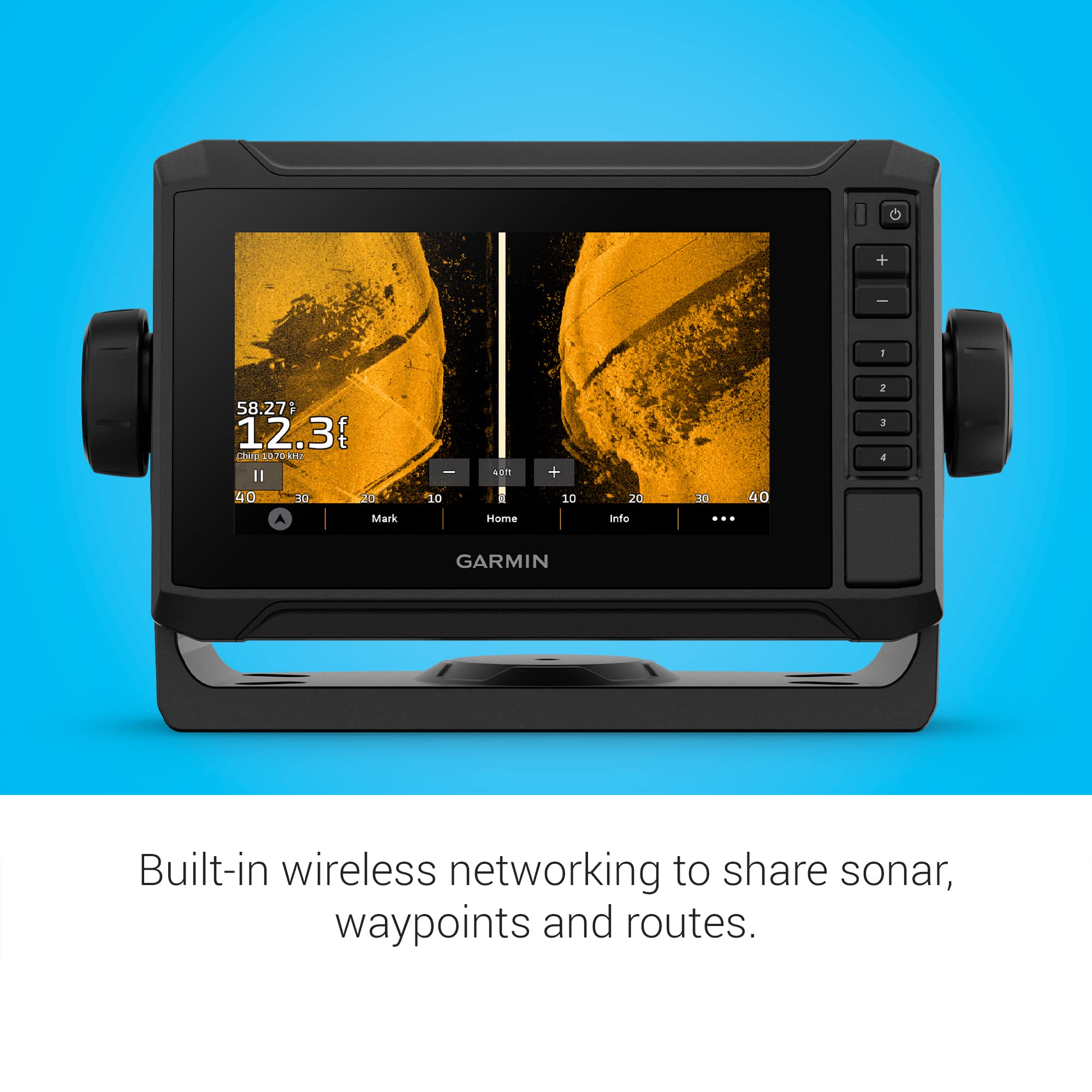 Garmin ECHOMAP UHD2 62sv Worldwide Basemap With GT54 transducer (010-02679-01)