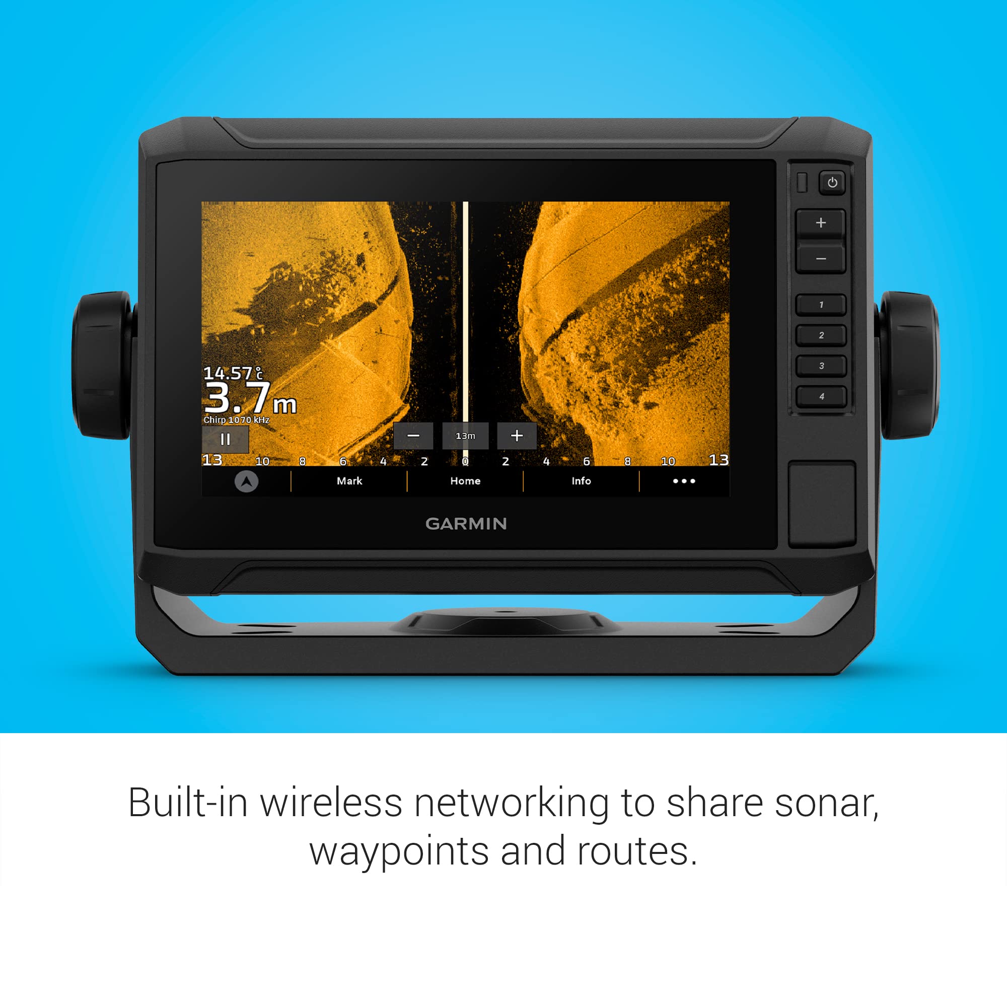 Garmin ECHOMAP UHD2 75sv Canada Inland and Coastal No transducer (010-02686-01)