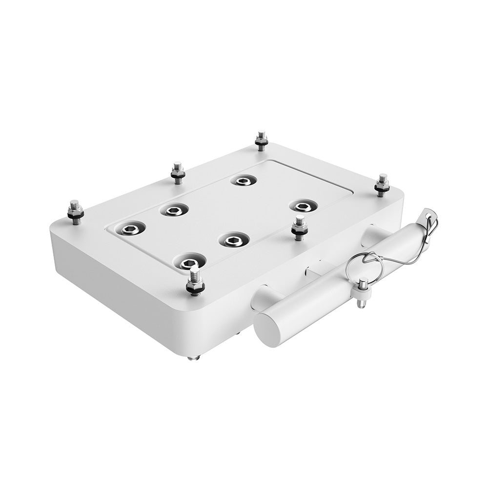 Simrad RECON Quick Release Bracket for Lowrance & Simrad Electric Steer and Most Other Saltwater Electric Steer Trolling Motors - White (000-16420-001)