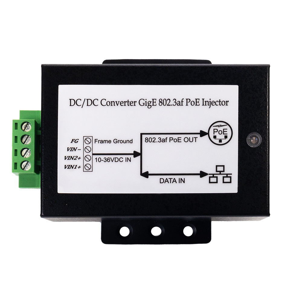 FLIR 5GB 12-24V PoE Injector to Provide Power to Network Devices (A80811)