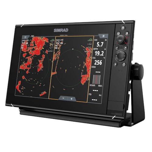 Simrad NSS12 evo3S 12" Multifunction Display Chartplotter/Fishfinder Radar Bundle with HALO20+ Radar Dome (000-15555-002)
