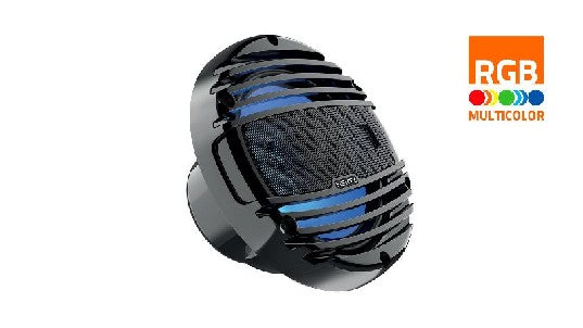 HERTZ AUDIO HMX 6.5-LD-TC - 6.5" 4 Ohm MARINE COAX RGB SET - BLACK | 78040341