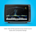 Garmin LiveScope XR System with GLS 10 and LVS62 Transducer, Live Scanning Sonar for Open Water, 500' Range in Freshwater, 350' Range in Saltwater (010-02719-00)