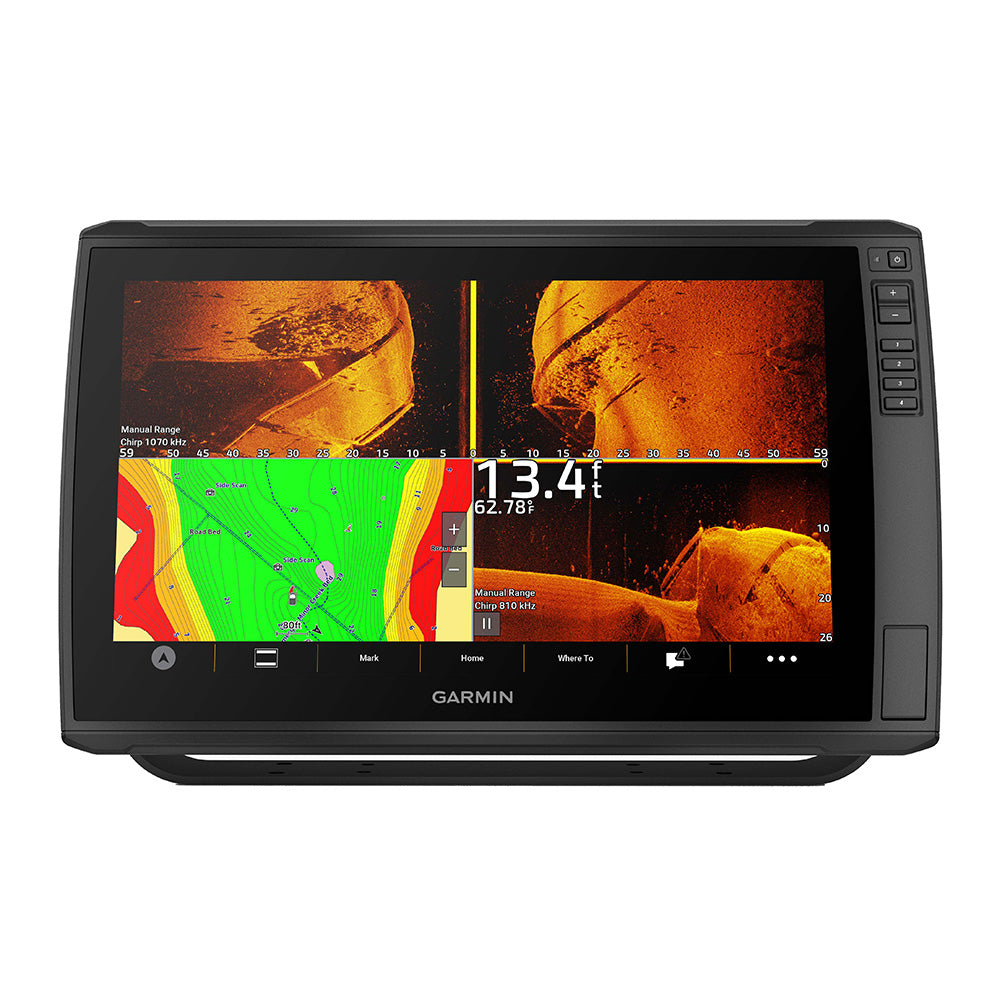 Garmin ECHOMAP Ultra 2 16" Chartplotter 166sv with GN+ Mapping & GT56UHD-TM Transducer (010-03386-01)