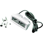 PlashLights 40W Low Profile LED Spreader Light - 140 Scene Flood - White Housing | 40-LP-SC-WHT