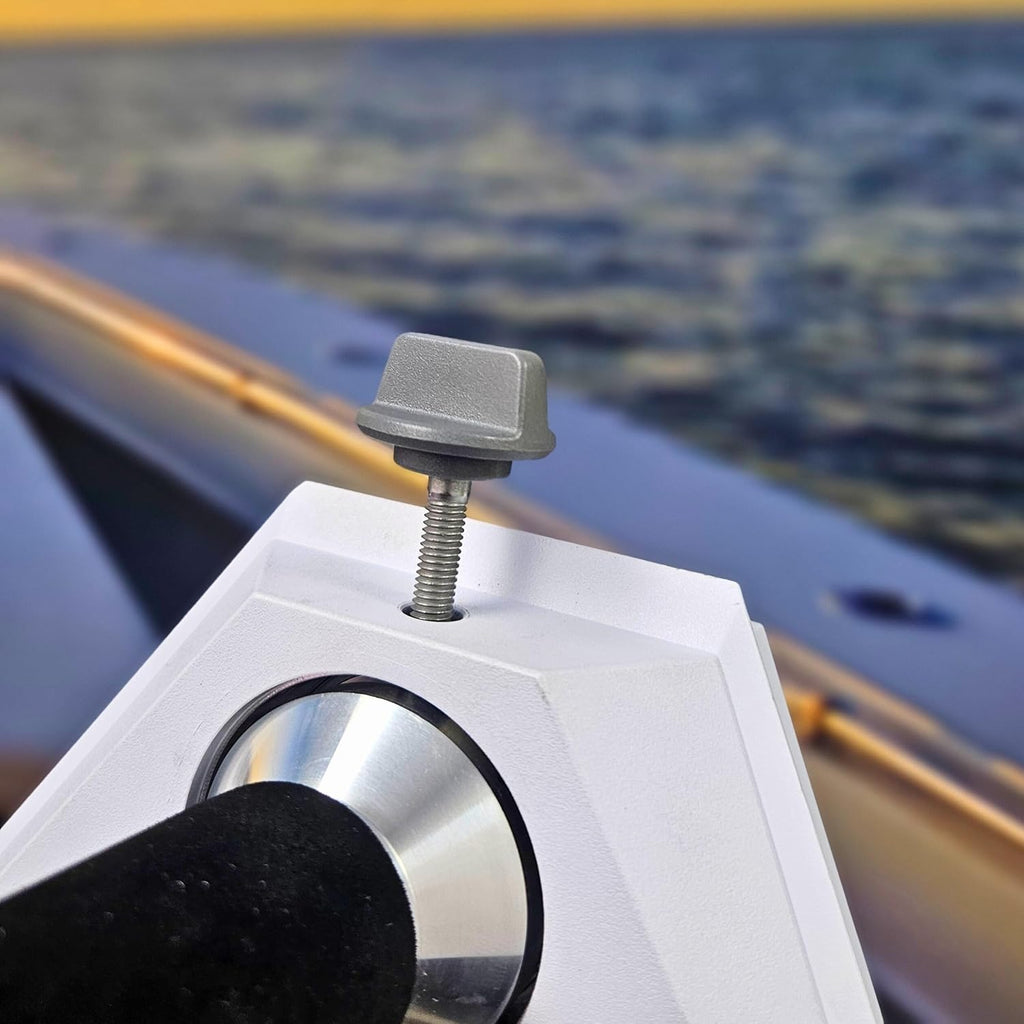 LocMarine Marine-Grade Rod Holder Mount for Starlink Mini Antenna - Flat Dish Base | TRVL-ROD