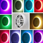 PlashLights Multicolor LED Speaker Rings - High Output - JL Audio M6-770X | SPKR-KIT-JL-M6-770X