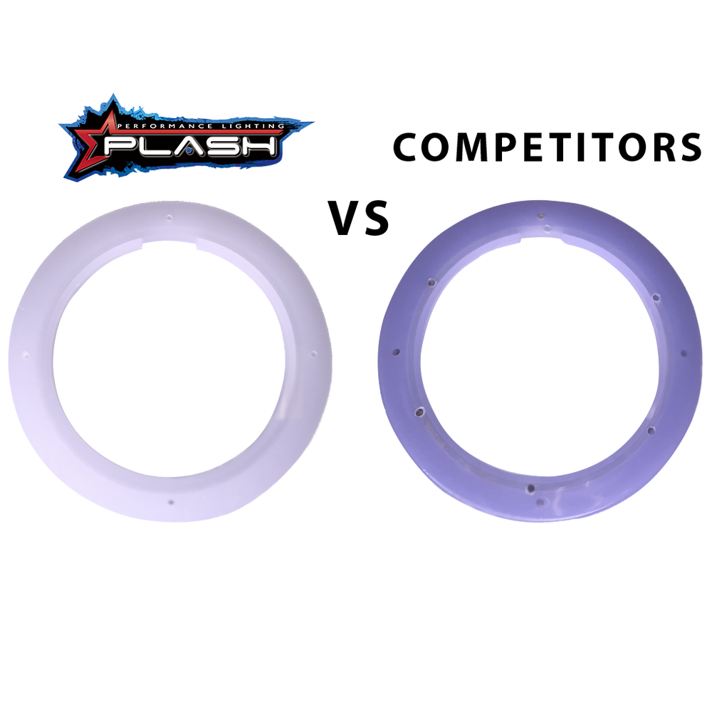 PlashLights Multicolor LED Speaker Rings - High Output - JL Audio M6-650X | SPKR-KIT-JL-M6-650X