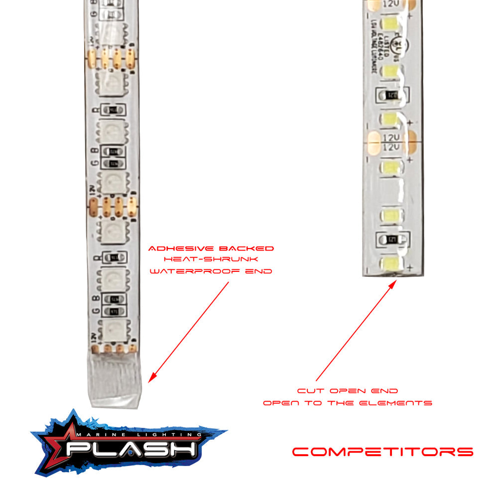 PlashLights Multicolor LED Speaker Rings - High Output - JL Audio M6-650X | SPKR-KIT-JL-M6-650X
