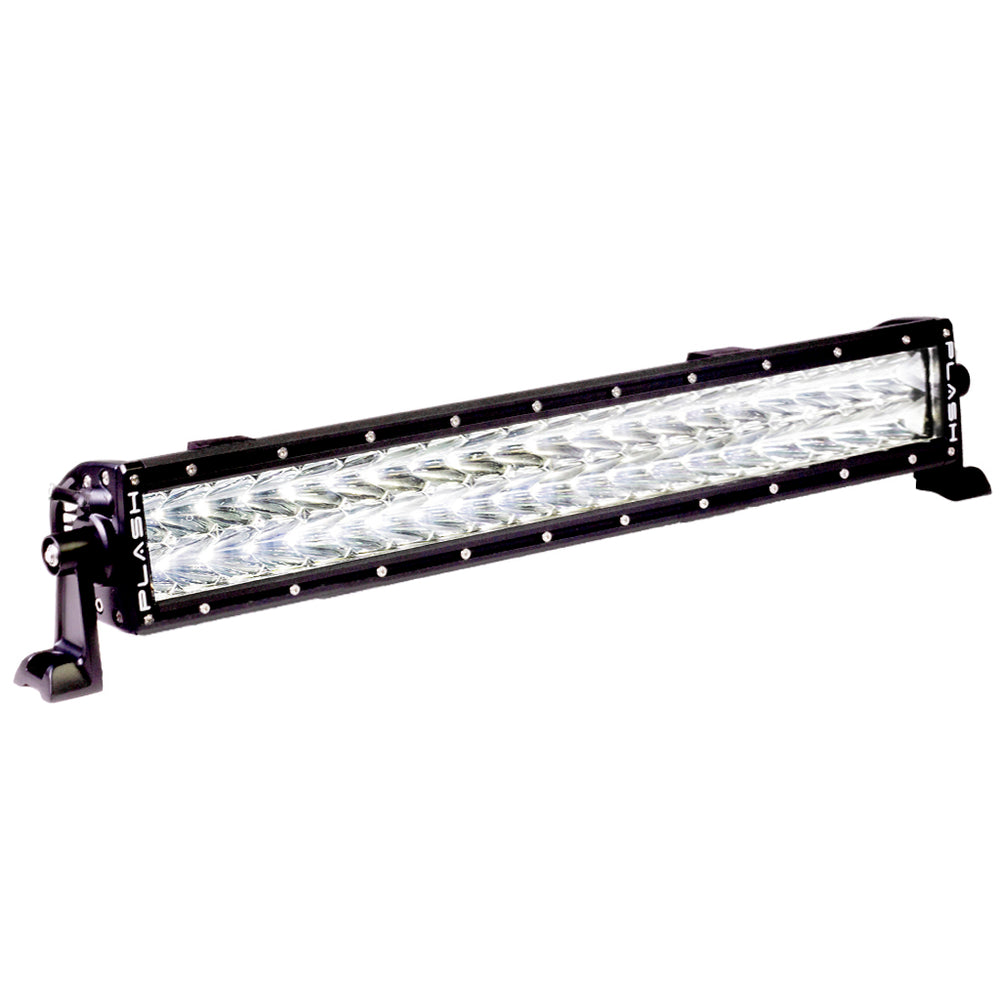 PlashLights 20" XX-Series LED Light Bar - 5W - Straight - Black Housing | XX-20-5W