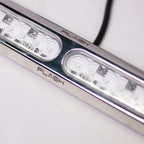 PlashLights Poquito 60W Underwater Transom Light - Blue - Pair | PL-UWL-60W-BL-K