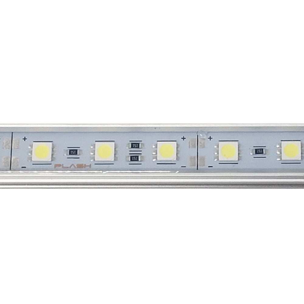 PlashLights Linear Waterproof LED Channel Light – Blue – 30" | RS-BL-30