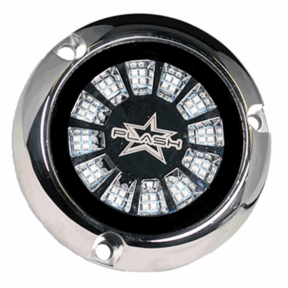 PlashLights Epik Underwater Transom Light - Blue + Green - Pair | PL-UWL-EPIK-B/G-K