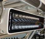 PlashLights 12" X2-Series LED Light Bar - Straight - White Housing | X2-12-WHT