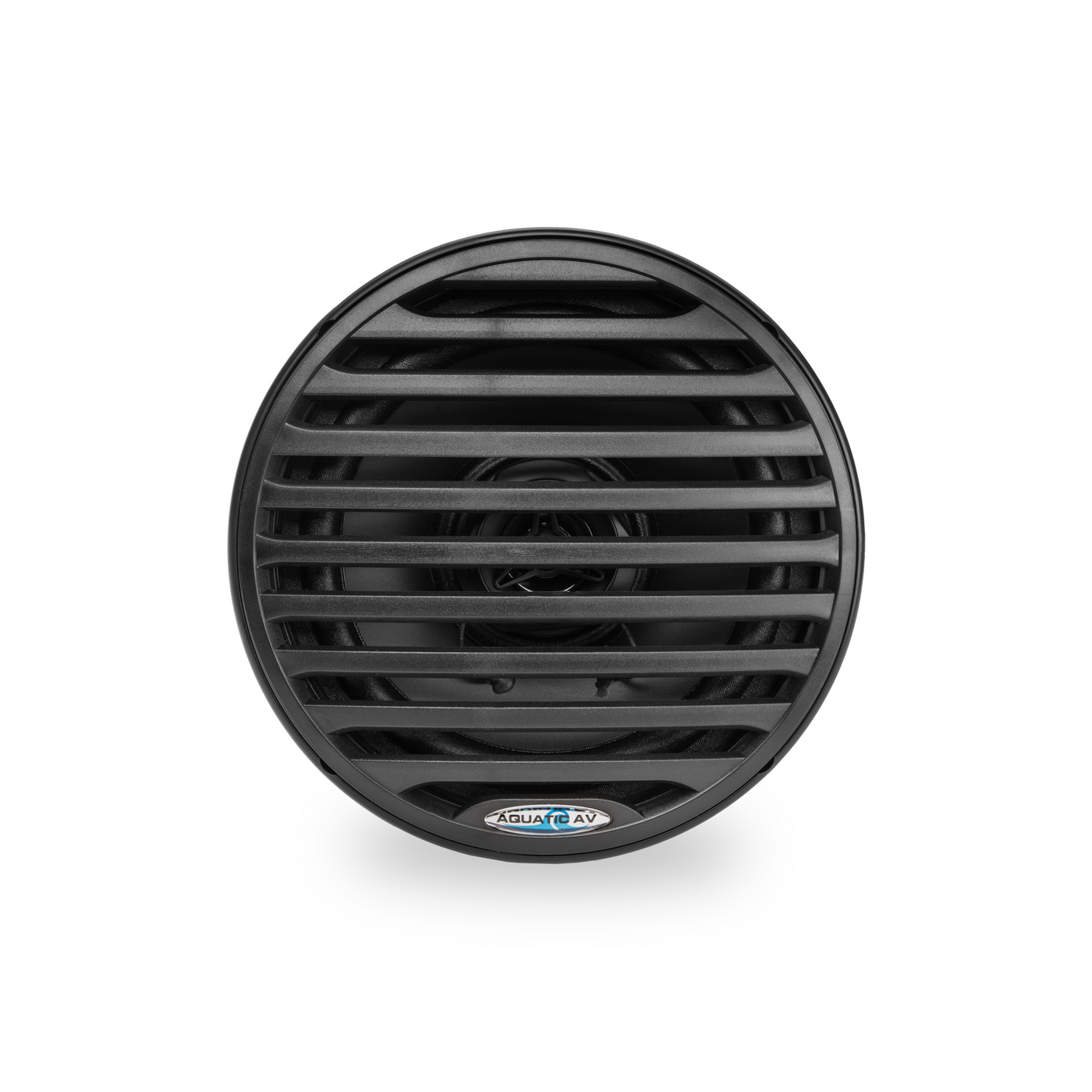 Aquatic AV EG100 Marine Stereo Kit: GP1 Bluetooth Gauge Stereo and 2 pairs of Black 6.5" Marine Speakers