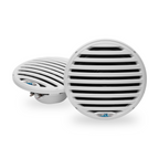 Aquatic AV EG200 Marine Stereo Kit: GP1 Bluetooth Gauge Stereo and 2 pairs of White 6.5" Marine Speakers
