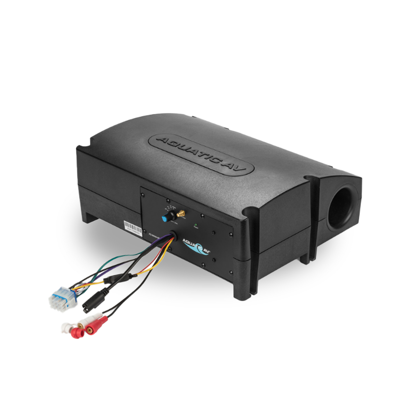 Aquatic AV CK502 PRO Classic Platinum Kit : SWA6 Amplified Bluetooth Stereo Subwoofer with 2 pairs of 6.5" PRO Classic Black Coaxial Speakers